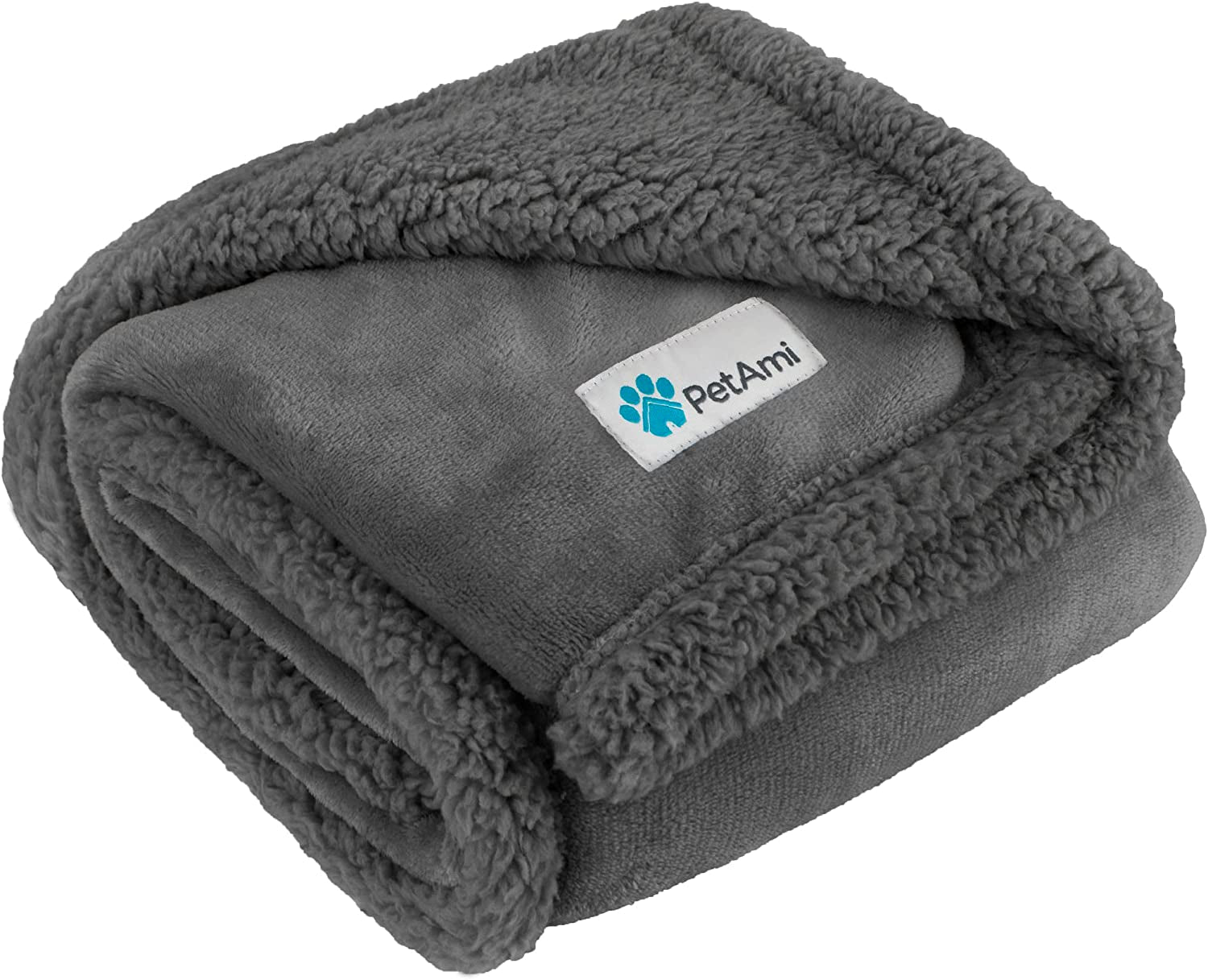 Dog Blanket, Sherpa Dog Blanket | Plush, Reversible, Warm Pet Blanket for Dog Bed, Couch, Sofa, Car